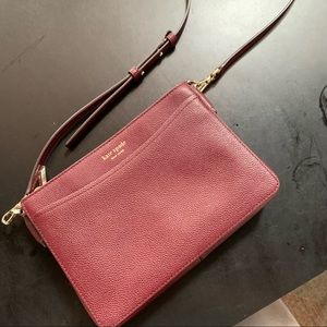 Kate Spade Burgundy Crossbody Bag